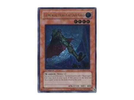 Elemental Hero Captain Gold (Ultimate Rare) – Force of the Breaker | Carta YUGIOH en México