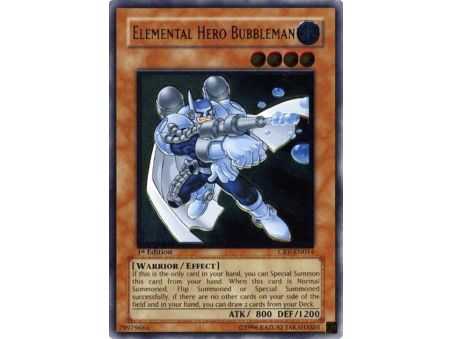 Elemental Hero Bubbleman (Ultimate Rare) – Cybernetic Revolution | Carta YUGIOH en México