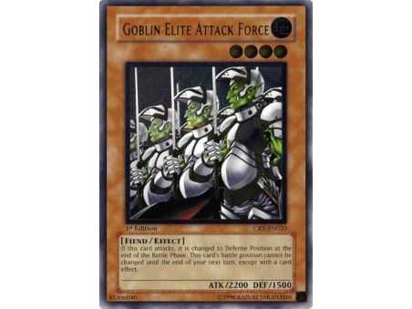 Goblin Elite Attack Force (Ultimate Rare) – Cybernetic Revolution | Carta YUGIOH en México