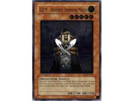 D.D.M. - Different Dimension Master (Ultimate Rare) – Cybernetic Revolution | Carta YUGIOH en México