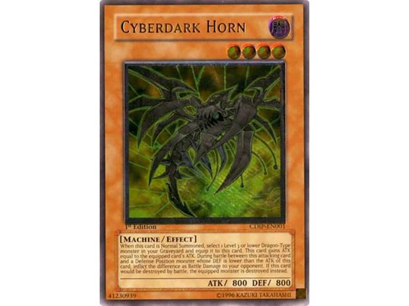 Cyberdark Horn (Ultimate Rare) – Cyberdark Impact | Carta YUGIOH en México
