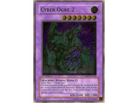 Cyber Ogre 2 (Ultimate Rare) – Cyberdark Impact | Carta YUGIOH en México