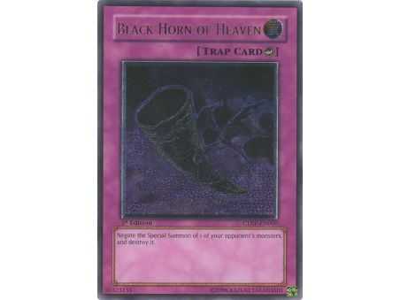 Black Horn of Heaven (Ultimate Rare) – Cyberdark Impact | Carta YUGIOH en México