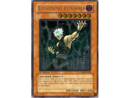 Lightning Punisher (Ultimate Rare) – Cyberdark Impact | Carta YUGIOH en México