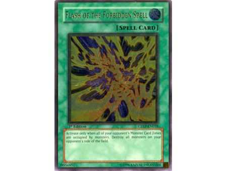 Flash of the Forbidden Spell (Ultimate Rare) – Cyberdark Impact | Carta YUGIOH en México