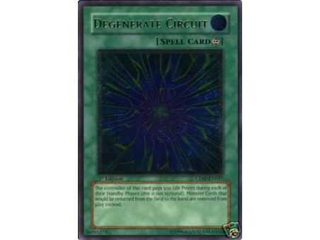 Degenerate Circuit (Ultimate Rare) – Cyberdark Impact | Carta YUGIOH en México