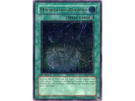 Miraculous Rebirth (Ultimate Rare) – Cyberdark Impact | Carta YUGIOH en México