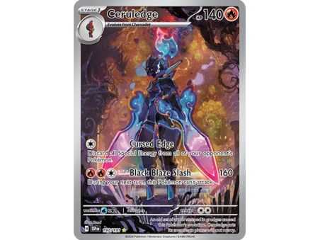 Ceruledge (Illustration Rare) – SV8 Surging Sparks | Carta POKEMON en México