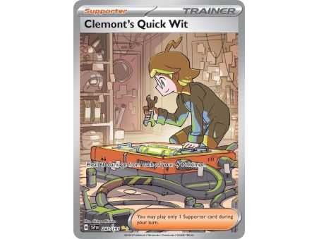 Clemont's Quick Wit (Special Illustration Rare) – SV8 Surging Sparks | Carta POKEMON en México