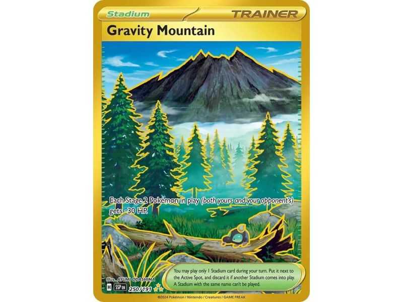 Gravity Mountain (Hyper Rare) – SV8 Surging Sparks | Carta POKEMON en México