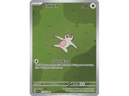 Slakoth (Illustration Rare) – SV8 Surging Sparks | Carta POKEMON en México