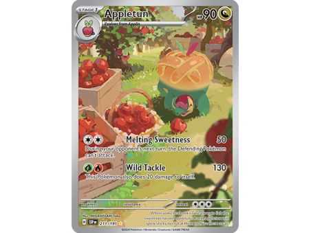 Appletun (Illustration Rare) – SV8 Surging Sparks | Carta POKEMON en México