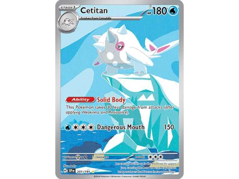 Cetitan (Illustration Rare) – SV8 Surging Sparks | Carta POKEMON en México