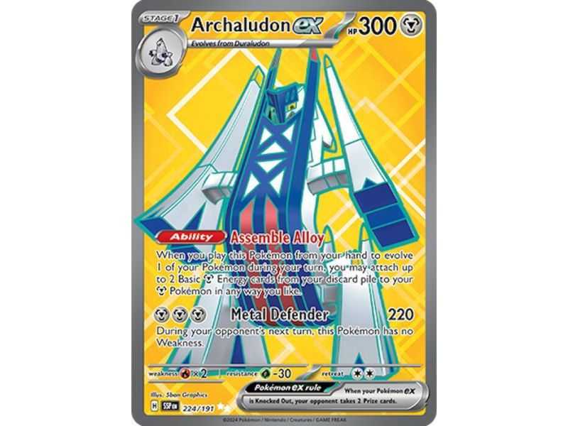 Archaludon ex (Full Art) – SV8 Surging Sparks | Carta POKEMON en México
