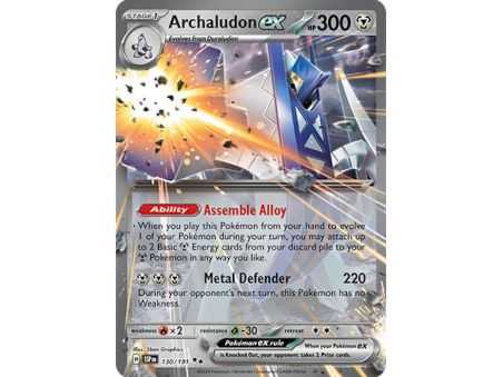 Archaludon ex (Double Rare) – SV8 Surging Sparks | Carta POKEMON en México