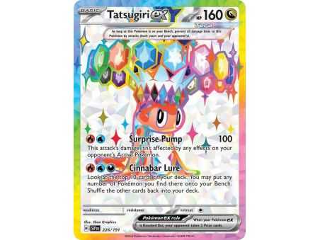 Tatsugiri ex (Full Art) – SV8 Surging Sparks | Carta POKEMON en México