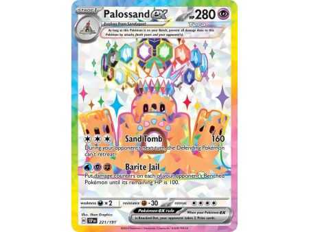 Palossand ex (Full Art) – SV8 Surging Sparks | Carta POKEMON en México