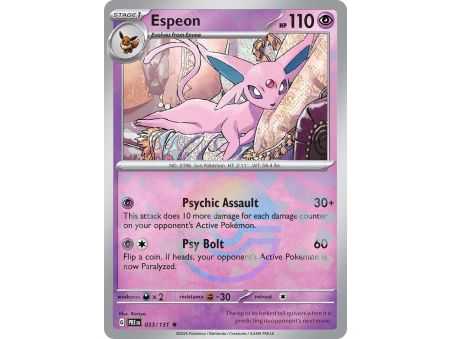 Espeon (Poke Ball Pattern) – SV8.5 Prismatic Evolutions | Carta POKEMON en México