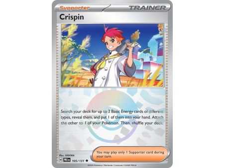 Crispin (Poke Ball Pattern) – SV8.5 Prismatic Evolutions | Carta POKEMON en México