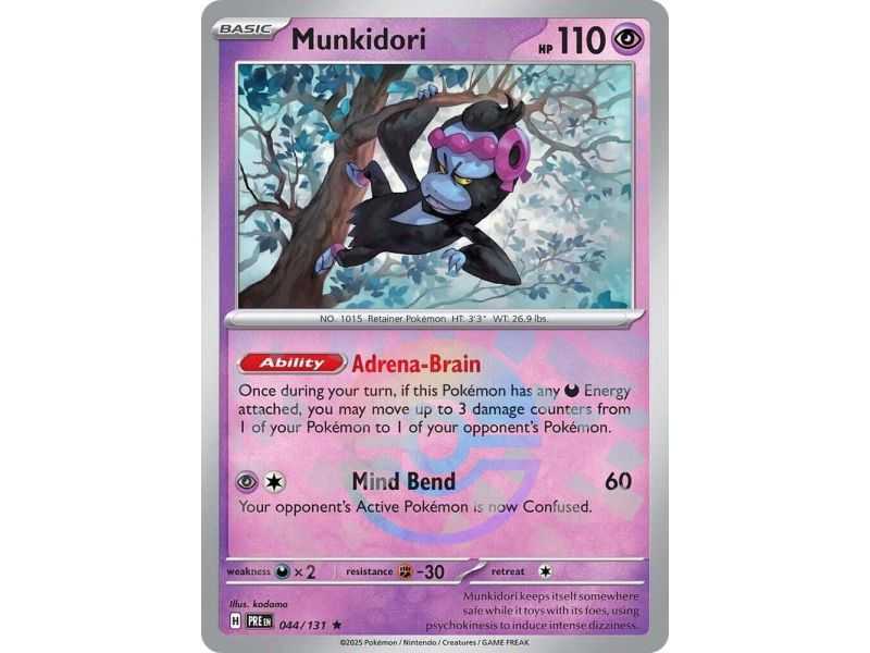 Munkidori (Poke Ball Pattern) – SV8.5 Prismatic Evolutions | Carta POKEMON en México