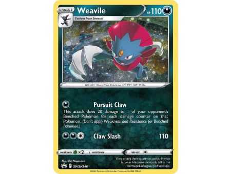 Weavile - SWSH246 (PR)