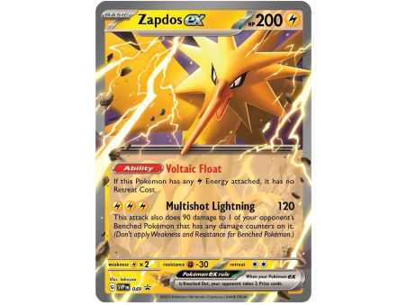 Zapdos ex - SVP049 (PR)