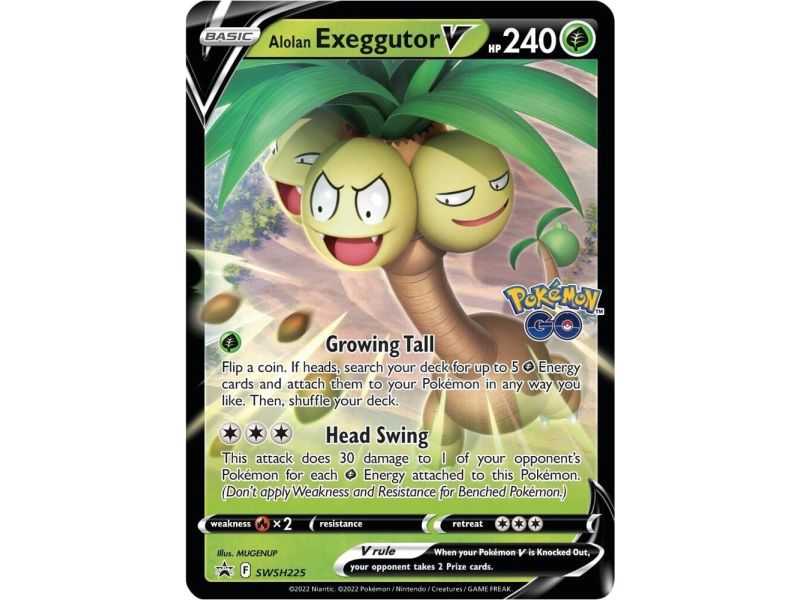 Alolan Exeggutor V - SWSH225 (PR)