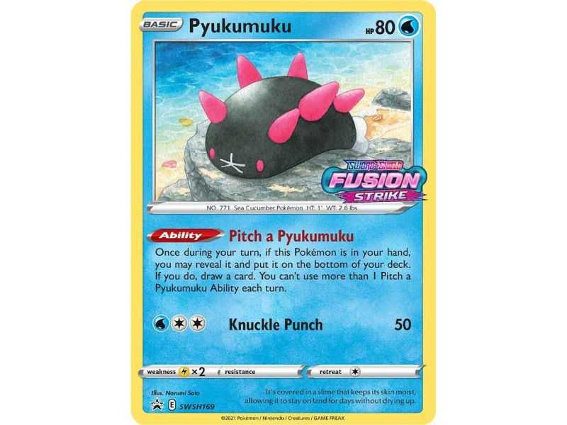Pyukumuku - SWSH169 (Prerelease) (PR)