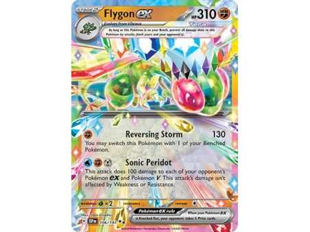 Flygon ex (Double Rare) – SV8 Surging Sparks | Carta POKEMON en México