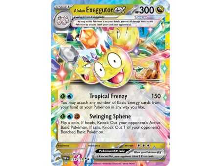 Alolan Exeggutor ex (Double Rare) – SV8 Surging Sparks | Carta POKEMON en México