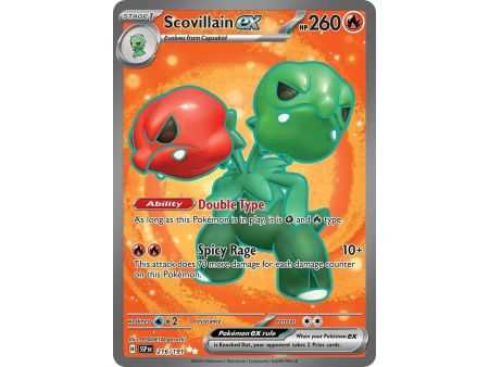 Scovillain ex (Full Art) – SV8 Surging Sparks | Carta POKEMON en México
