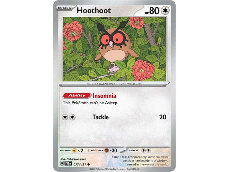 Hoothoot (Master Ball Pattern)