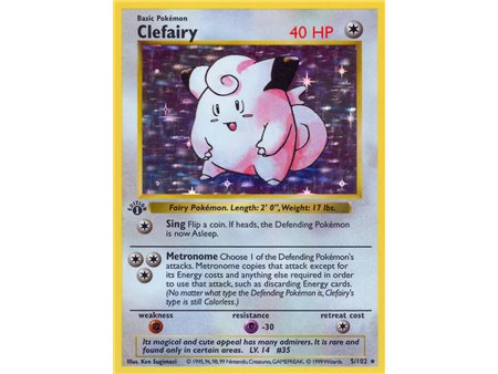 Clefairy (Rare Holofoil)