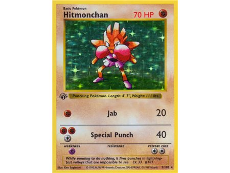 Hitmonchan (Rare Holofoil)