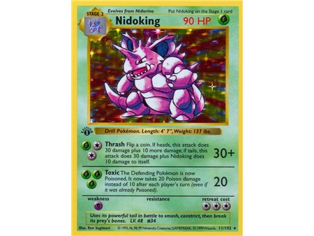 Nidoking (Rare Holofoil)