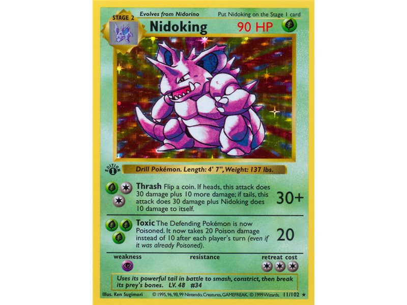 Nidoking (Rare Holofoil)
