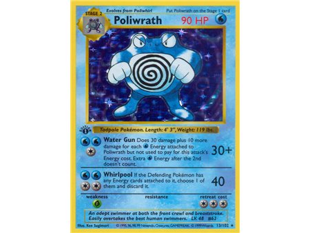 Poliwrath (Rare Holofoil)