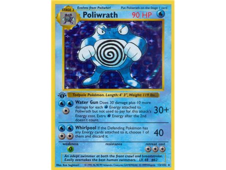 Poliwrath (Rare Holofoil)