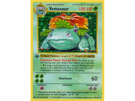 Venusaur (Rare Holofoil)