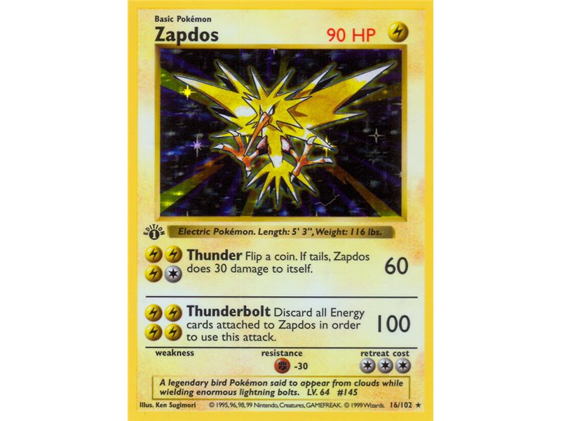 Zapdos (Rare Holofoil)