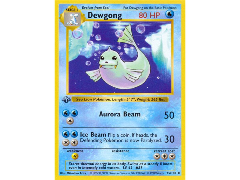 Dewgong (Uncommon)