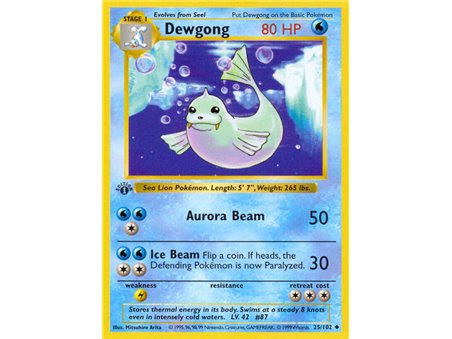Dewgong (Uncommon)