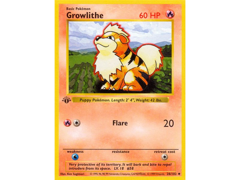 Growlithe (Uncommon)