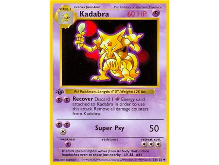 Kadabra (Uncommon)