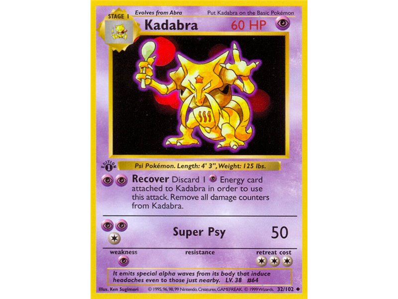 Kadabra (Uncommon)