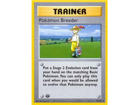 Pokémon Breeder (Rare)