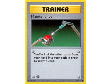 Maintenance (Uncommon)