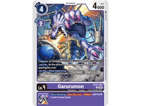 Garurumon (Uncommon)