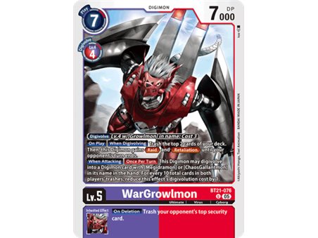 WarGrowlmon (Uncommon)