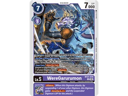 WereGarurumon (Uncommon)